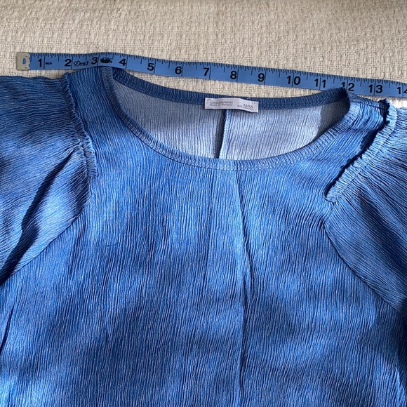 Zara Blouse Denim color - Picture 4 of 5